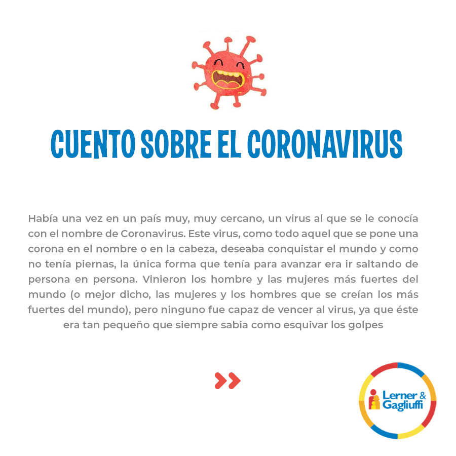 ▷ Cuento sobre el coronavirus para estudiantes de INICIAL-PRIMARIA- SECUNDARIA [Descargar] ✓