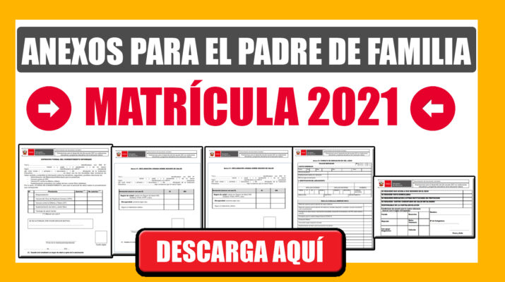 ANEXOS PARA EL PADRES DE FAMILIA MATRICULA 2021