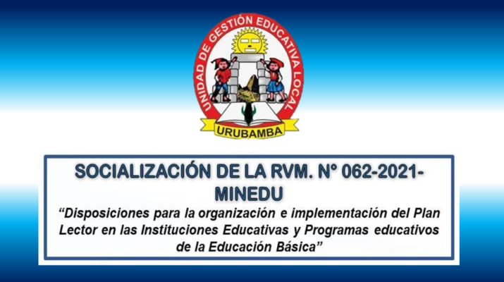 Disposiciones para la organización e implementación del plan lector en las instituciones educativas de la Educación básica
