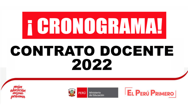 Minedu-Cronograma-para-Contrato-Docente-2022-en-EBR-Y-CETPRO