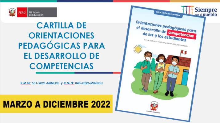 Minedu-publica-cartilla-de-orientaciones-pedagógicas-para-el-desarrollo-de-las-competencias-2022