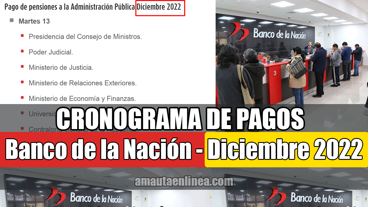 Salió el cronograma de pagos del sector público para el mes de ...