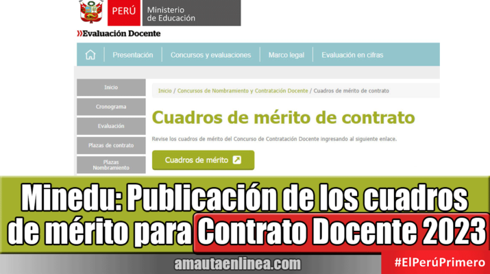 Publicación-de-los-cuadros-de-mérito-para-Contrato-Docente-2023