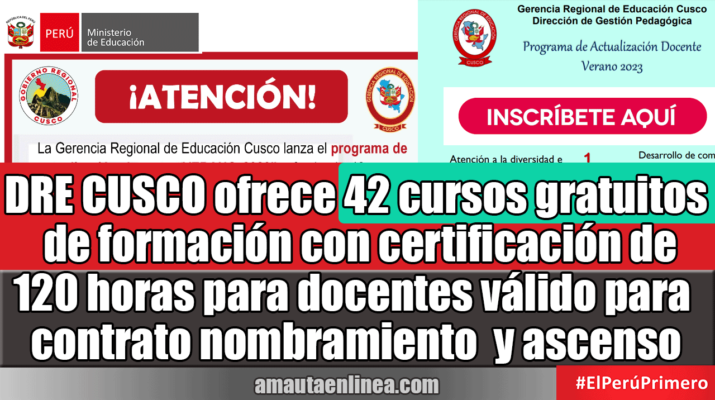DRE-CUSCO-ofrece-42-cursos-gratuitos-de-formación-con-certificación-para-docentes-válido-para-nombramiento-contrato-y-ascenso
