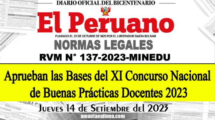 Aprueban-las-Bases-del-XI-Concurso-Nacional-de-Buenas-Prácticas-Docentes-2023