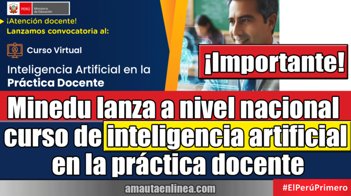 Minedu-lanza-a-nivel-nacional-curso-de-inteligencia-artificial-en-la-práctica-docente